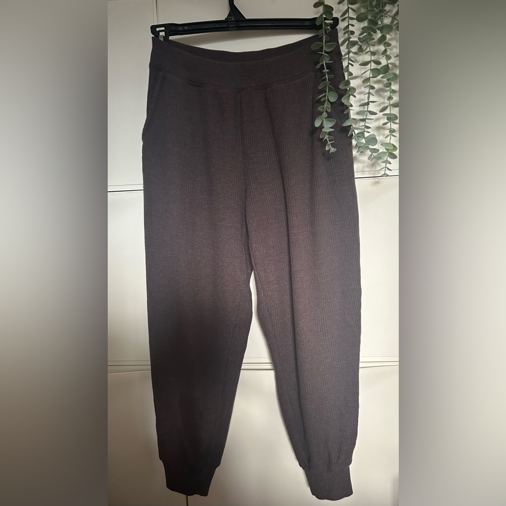 Aerie Chocolate Waffle Pants